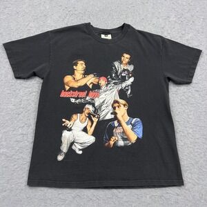 VTG 1998 Backstreet Boys Tour Shirt Men's Large Backstreet's Back Concert Y2K